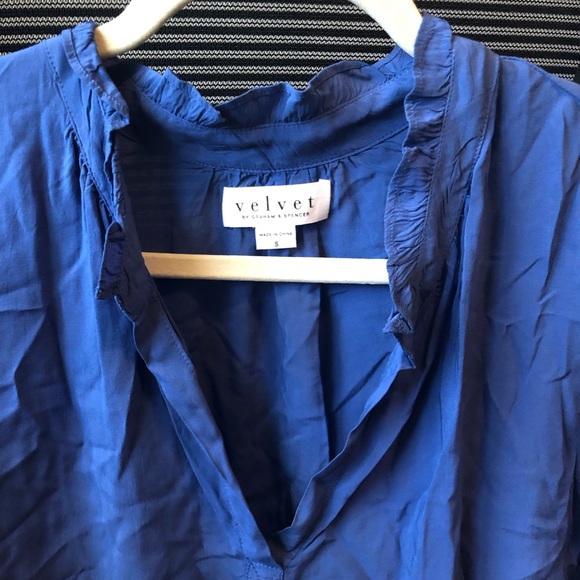 Velvet blouse - Picture 4 of 4